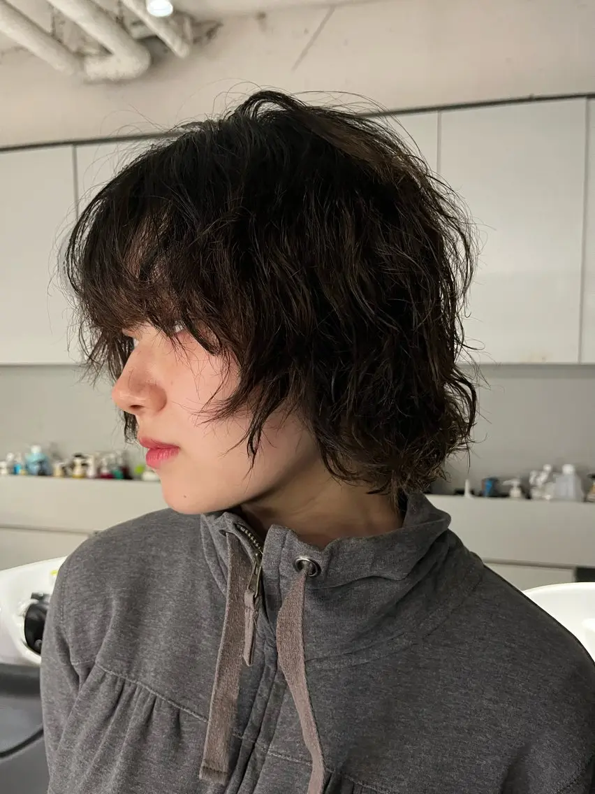 【ミニモ限定】海外風レイヤーパーマの写真