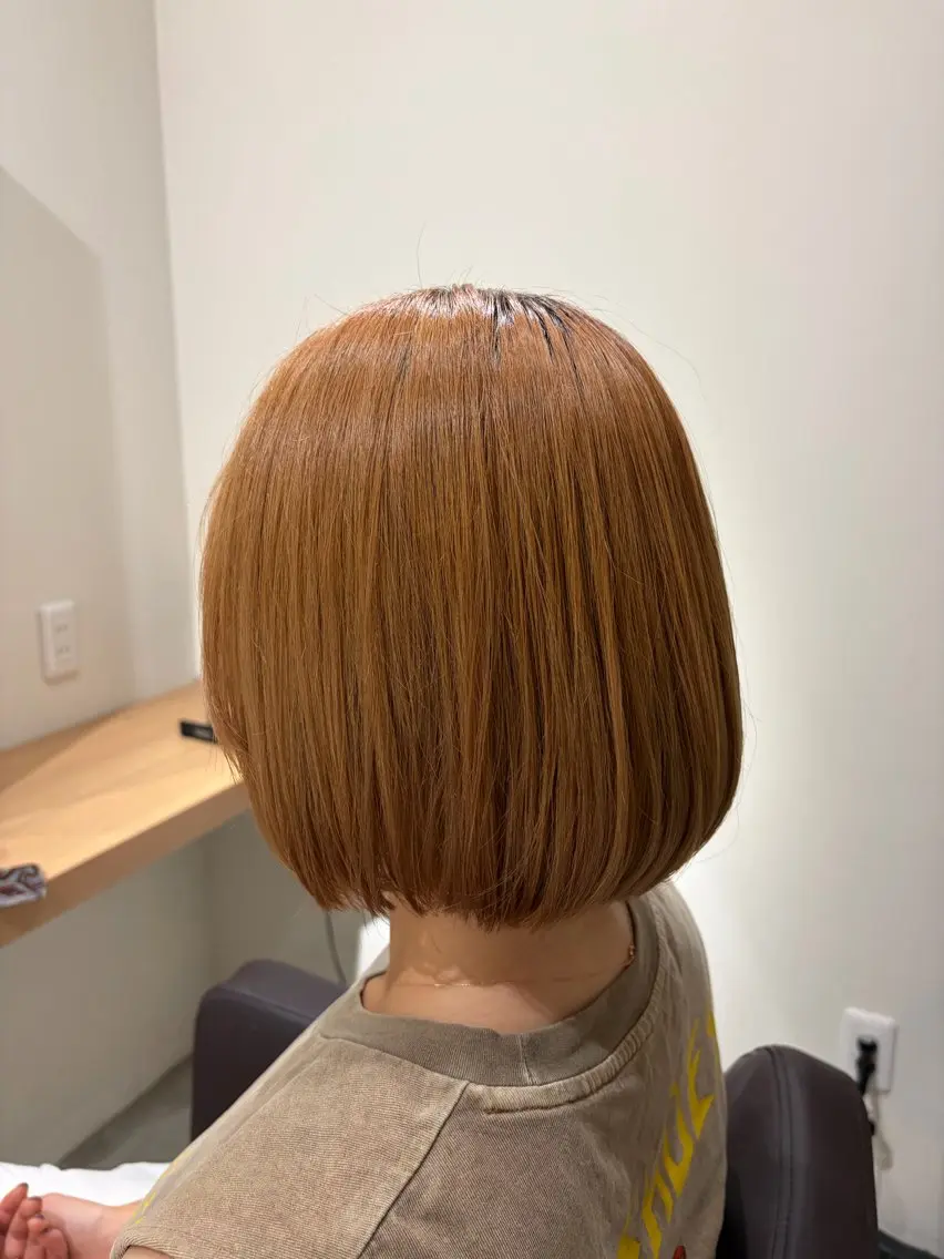 ミディアム 大阪 天王寺 attraitななかのヘアスタイル