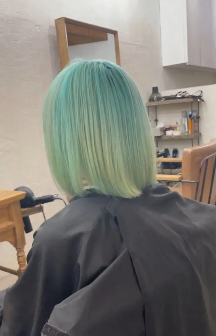 ミディアム カラー ヘアカラー トリートメント SHO 👻原宿 /艶カラーのヘアスタイル