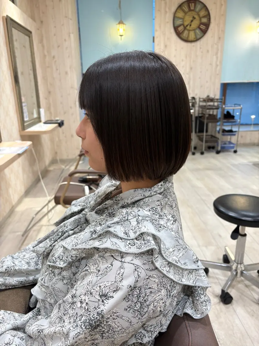 ショート U24✨️0円モデル 🎀藤村音寧🎀のヘアスタイル