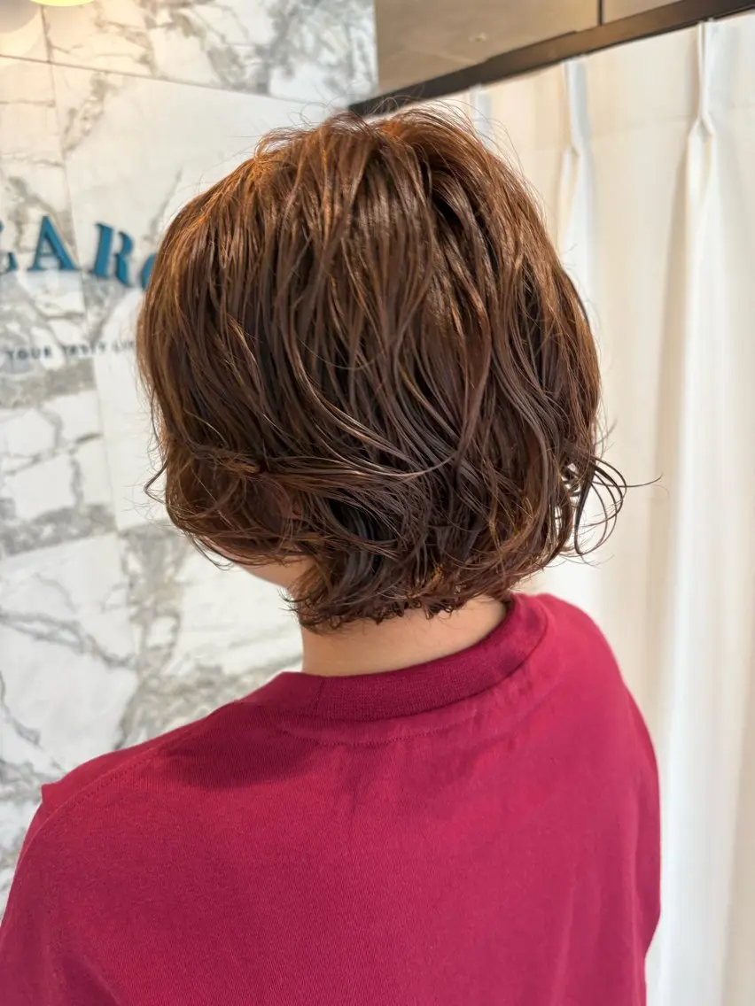 ショート ショートボブ ボブ ショートヘア 星 希愛のヘアスタイル
