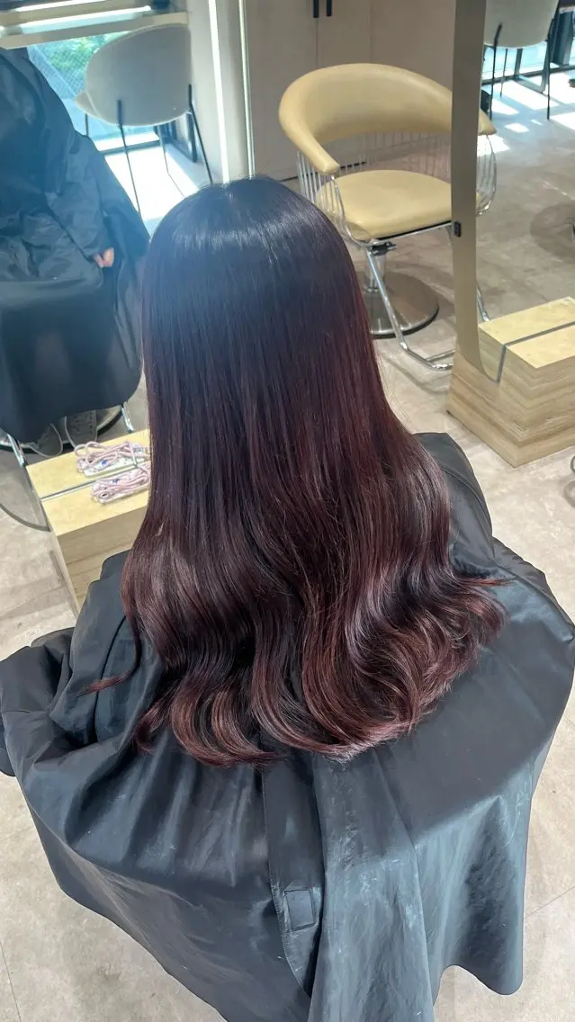 🉐うる艶イルミナカラー➕Aujua4STEP treatment🥣の写真