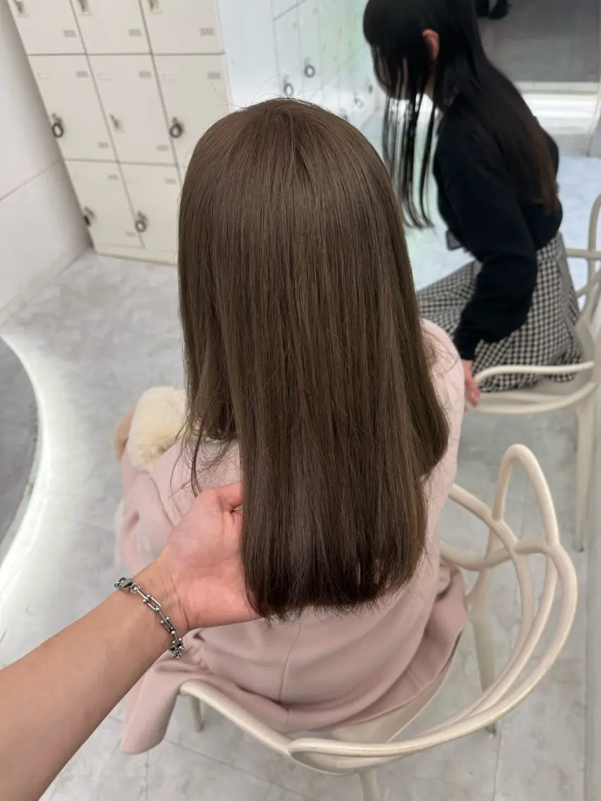 ロング カラー ヘアカラー 中韓レイヤー/ ブラウン🤎はやとのヘアスタイル