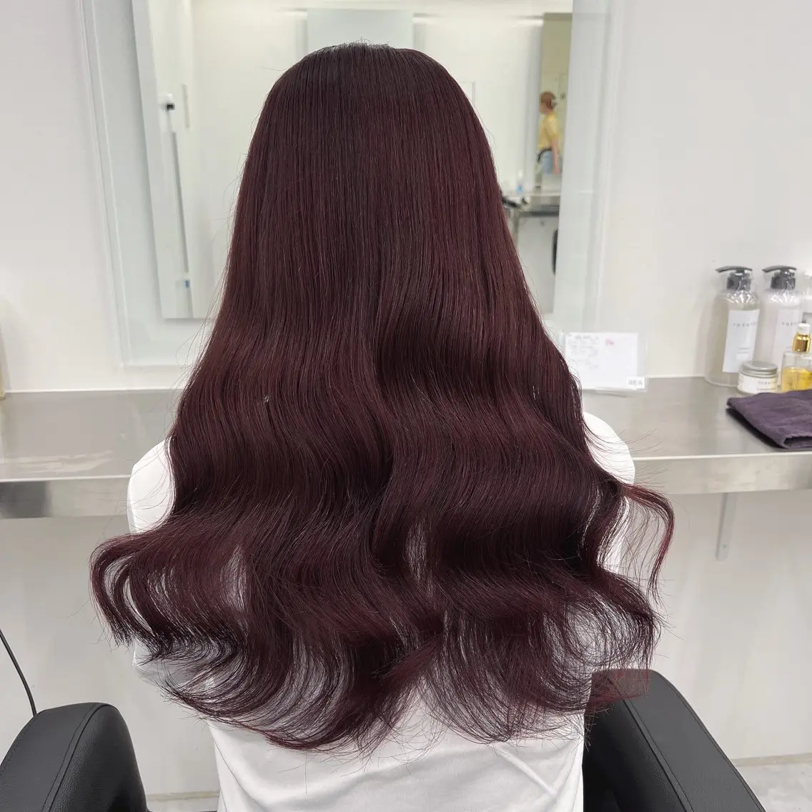 ロング カラー ヘアアレンジ ヘアカラー ヘッドスパ ヘアセット 🫧🎀うる艶暖色 🏹Nanako🎀のヘアスタイル