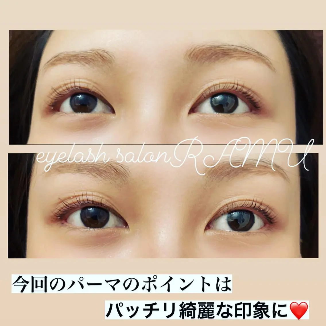 マツエク・マツパ RAMU mamiのマツエク・マツパデザイン