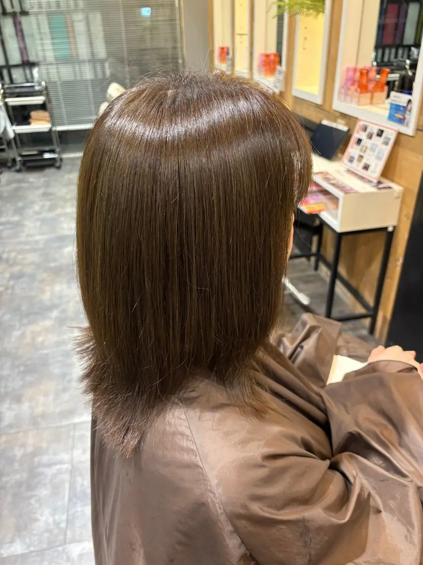 カラー （ハピス） むつみのヘアスタイル