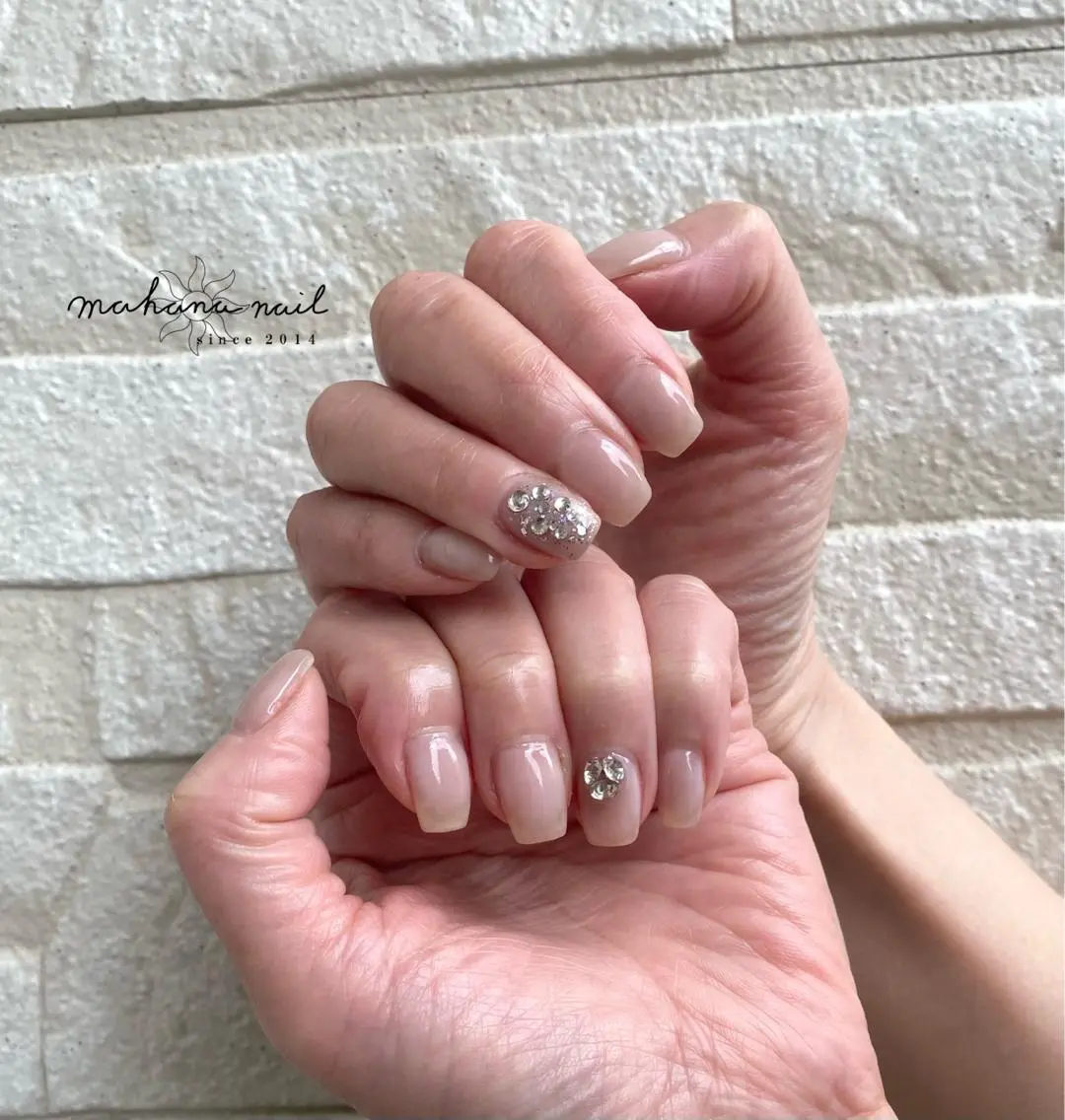 ネイル ワンカラーネイル mahana nailのネイルデザイン