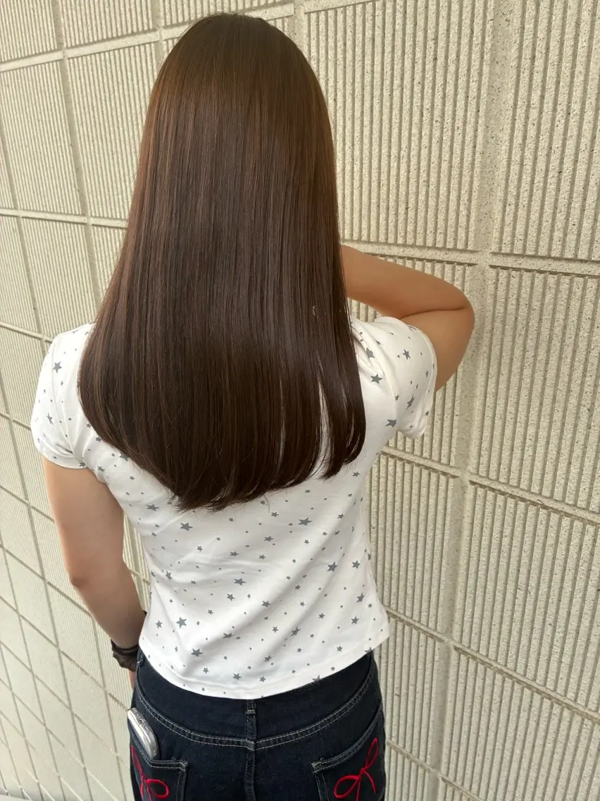 セミロング カット ヘアカラー トリートメント Zina吉祥寺/ Yumikaのヘアスタイル