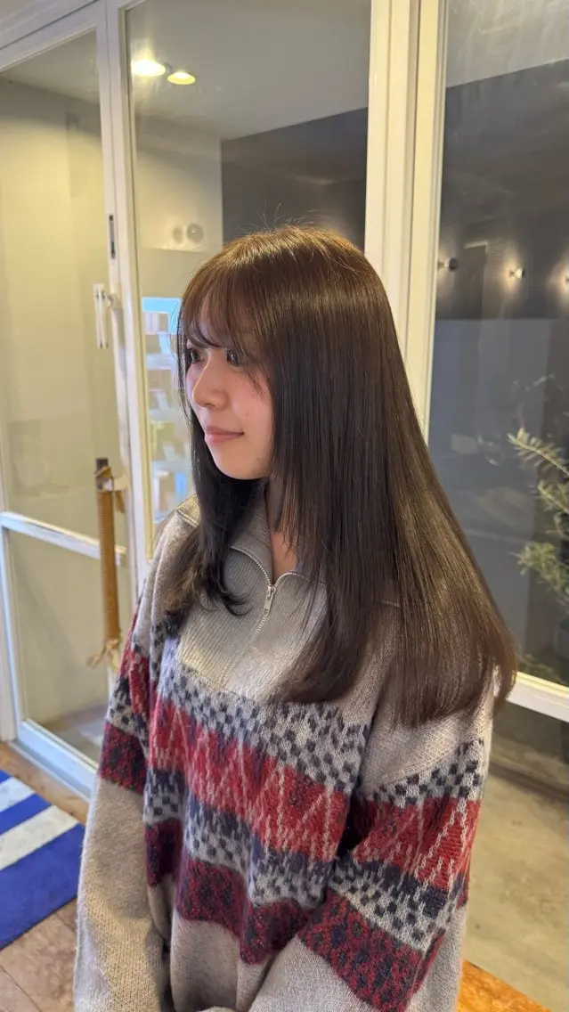 カラー グレージュ 【YARD.】橋本 稀乃のヘアスタイル
