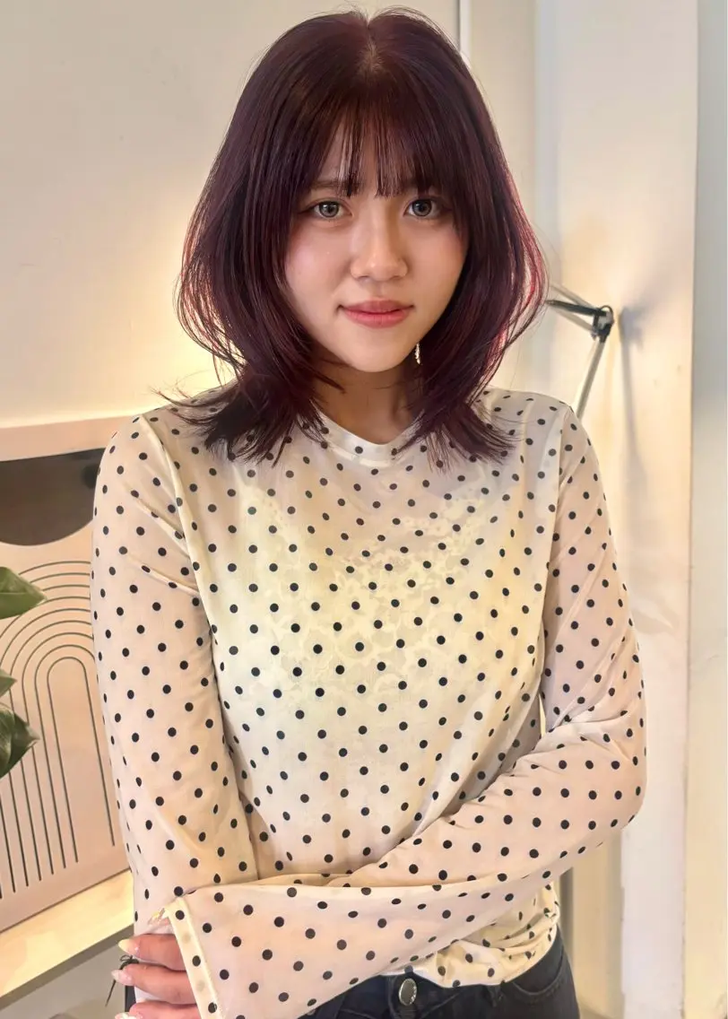 カラー ヘアカラー ナナ 福岡美容室のヘアスタイル
