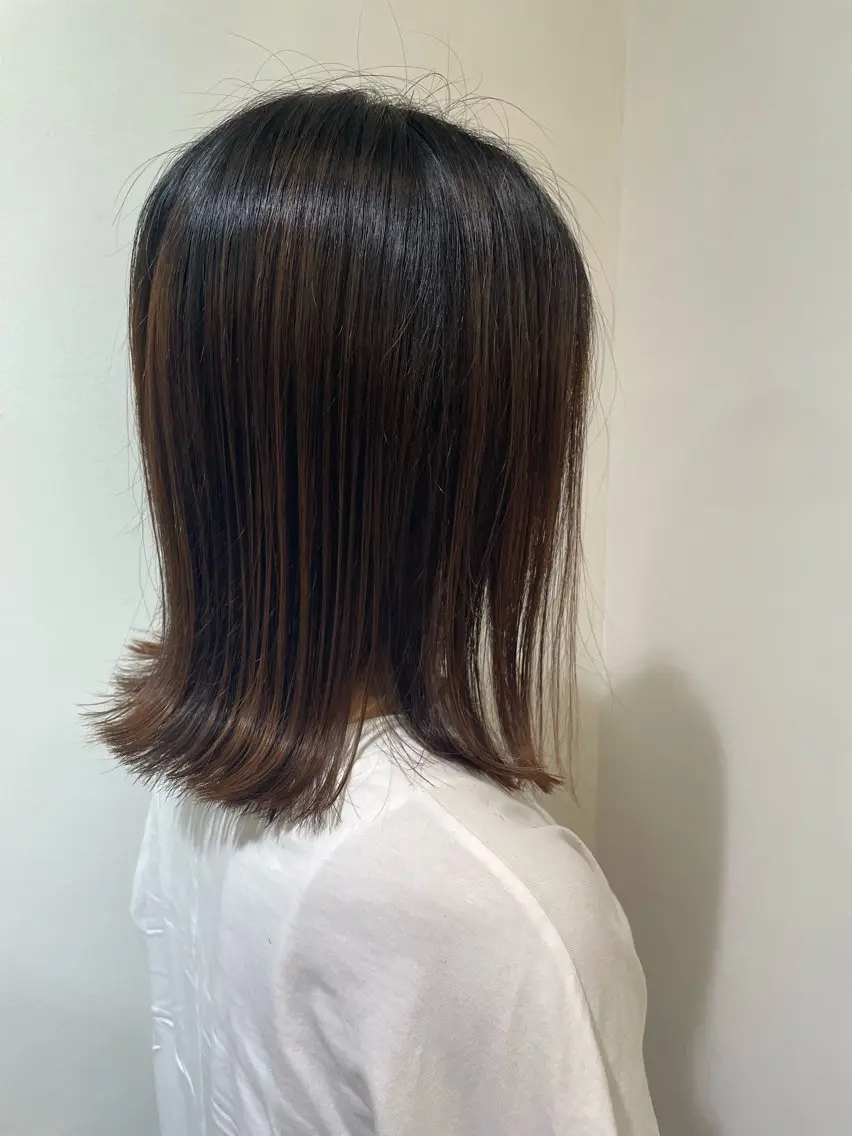 カット かすみ  ︎︎のヘアスタイル