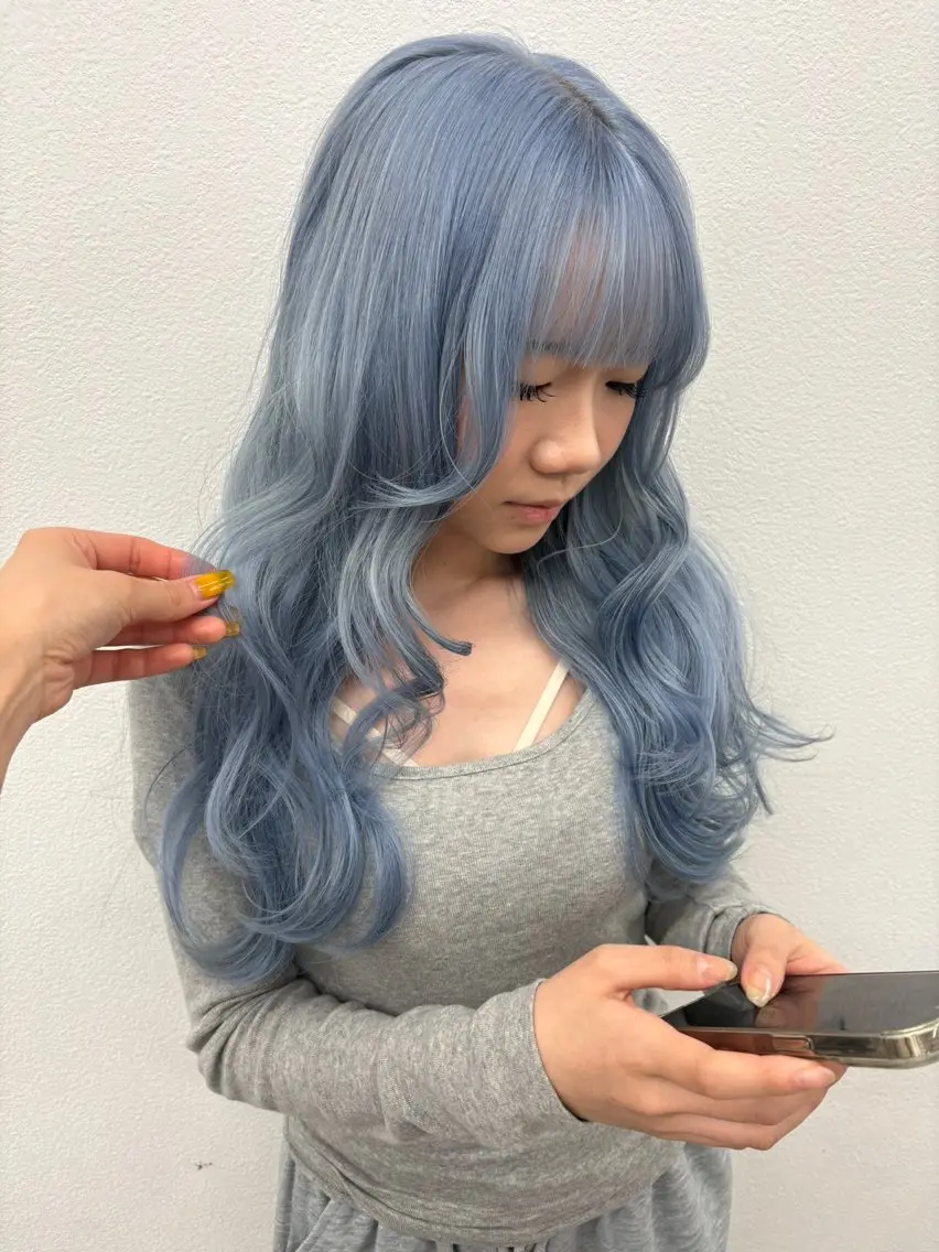 ロング ヘアカラー nonoka/ ブリーチ/モニカのヘアスタイル