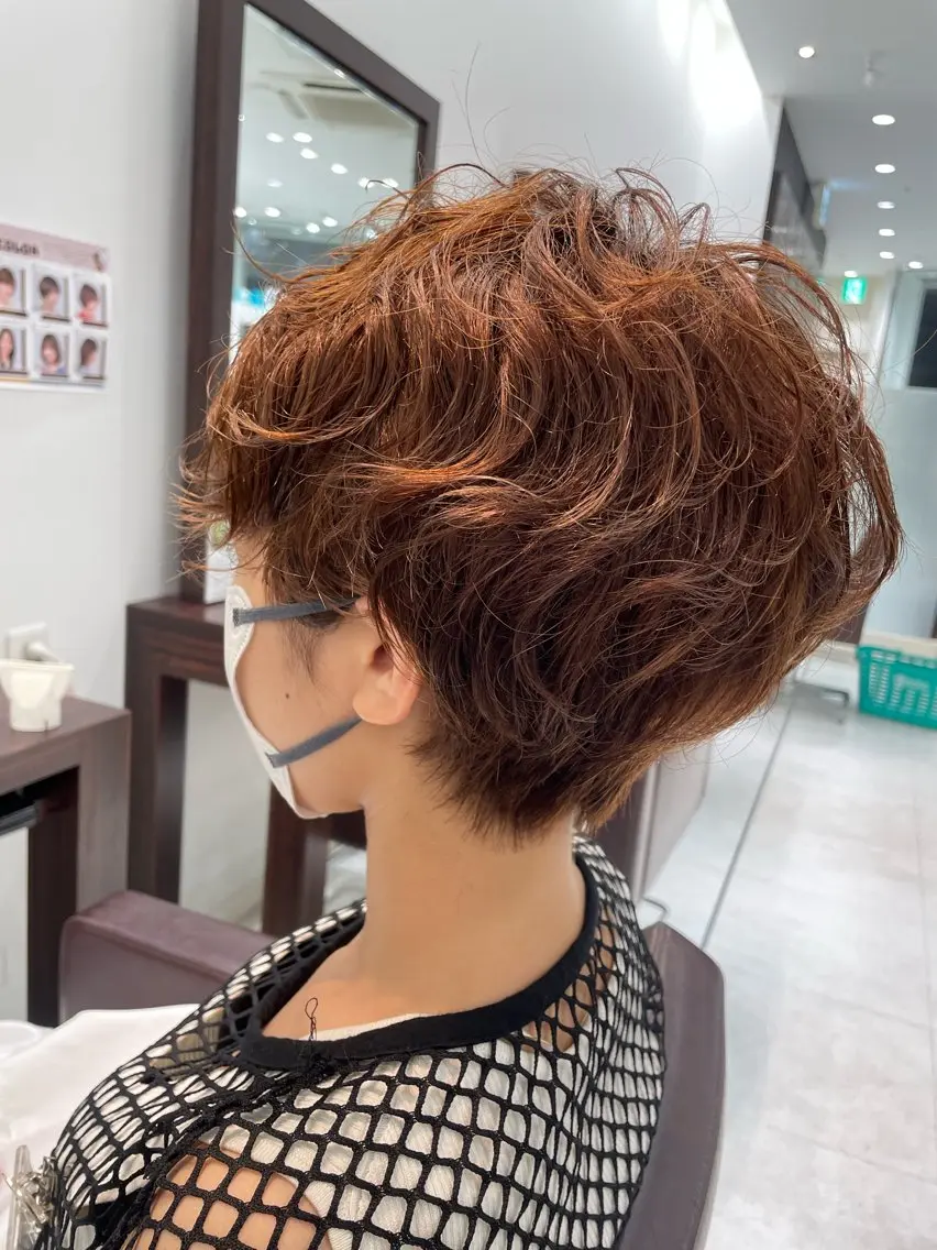 ショート パーマ 【千葉駅南口歩1分】 MAKAのヘアスタイル