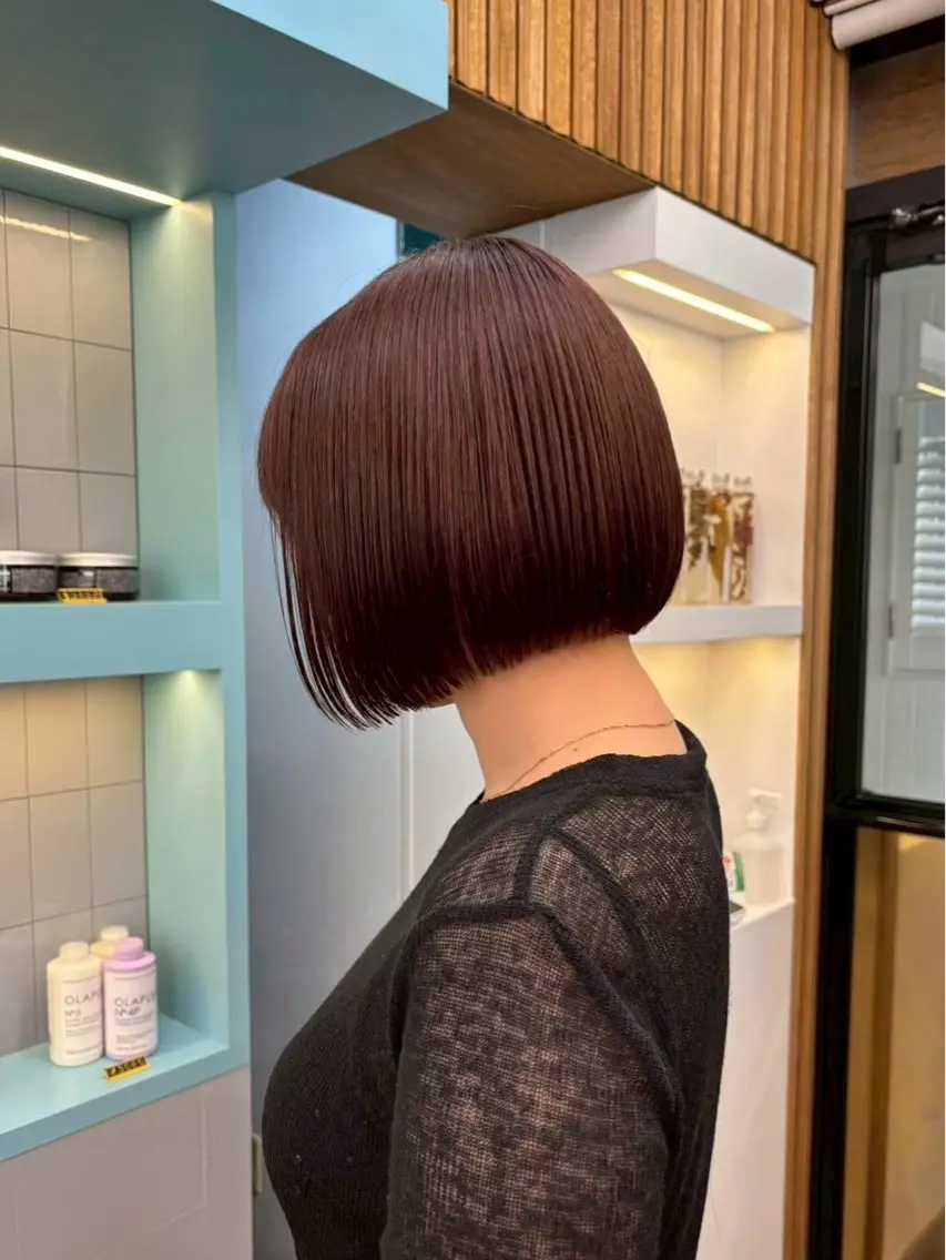 カラー Lmano ⭐️アユミ⭐️のヘアスタイル