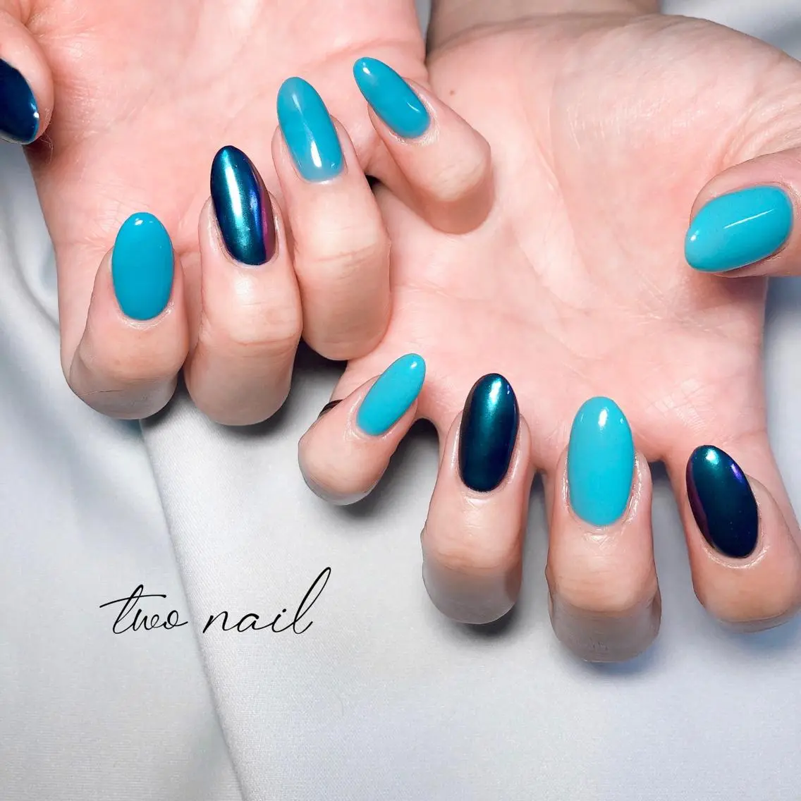 ネイル アートネイル フットネイル ハート ニュアンスネイル ホワイト ハンドネイル two nailのネイルデザイン