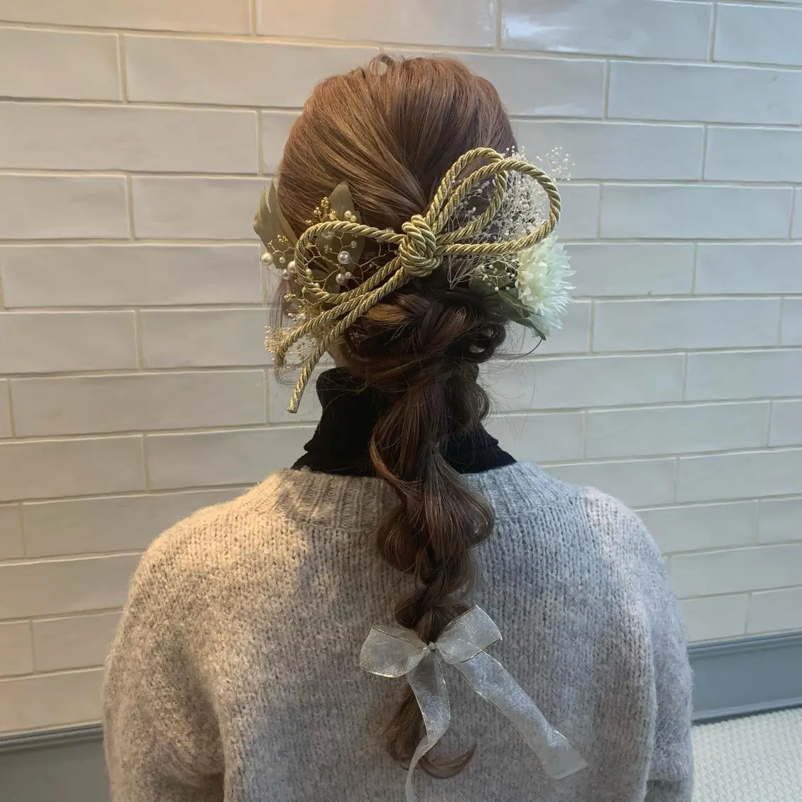 ロング ヘアアレンジ ヘアセット まろやかカラー🤎 みなとまほのヘアスタイル