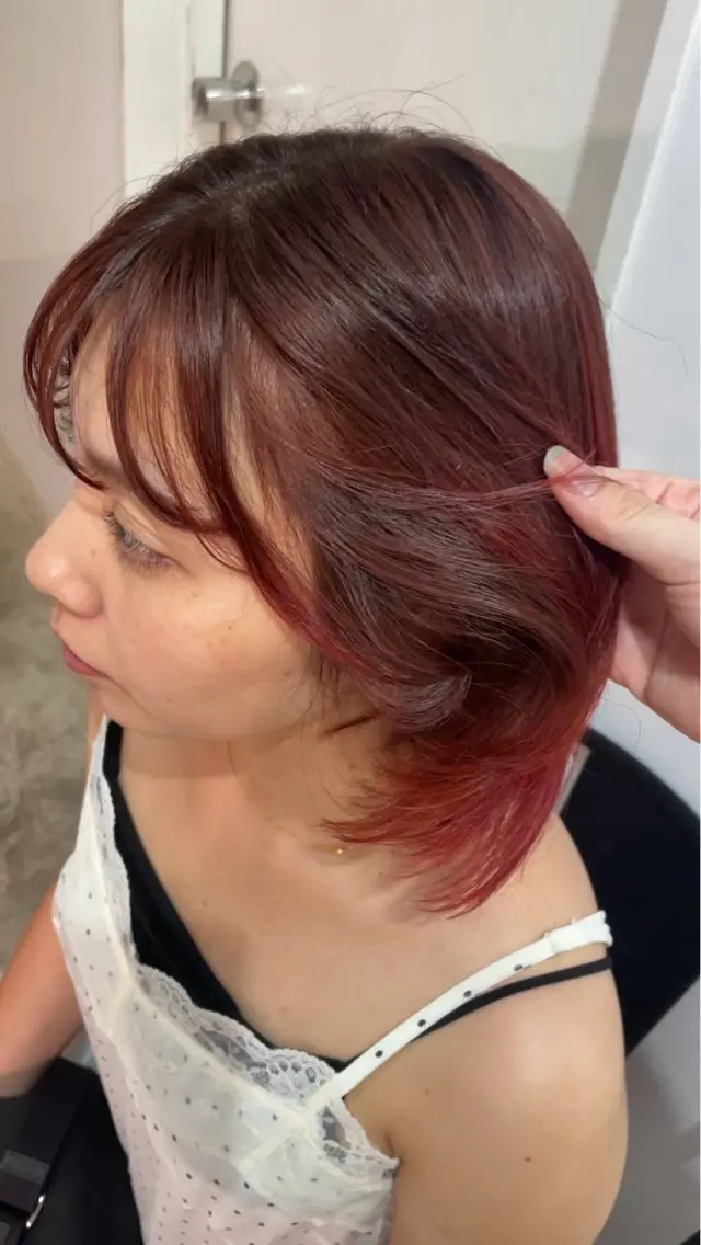 ミディアム 風音 🍎のヘアスタイル