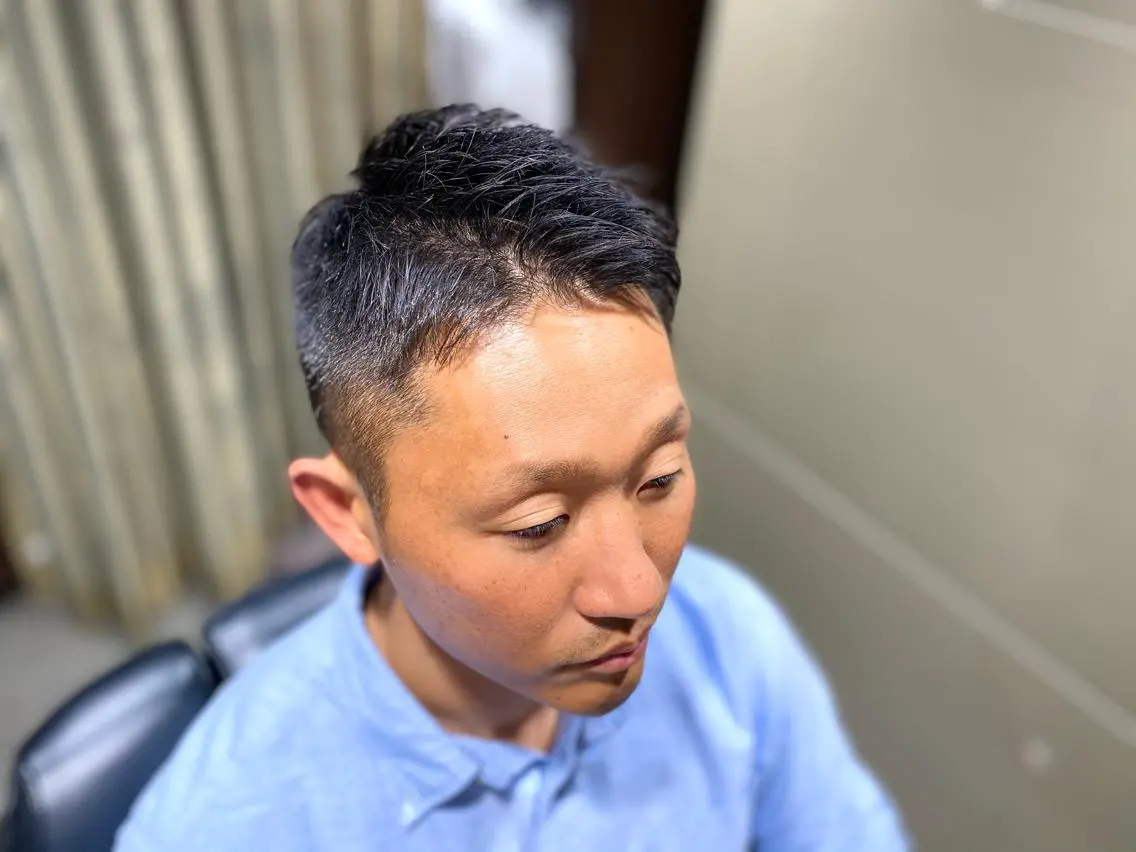 ショート メンズ 林田 龍明のヘアスタイル