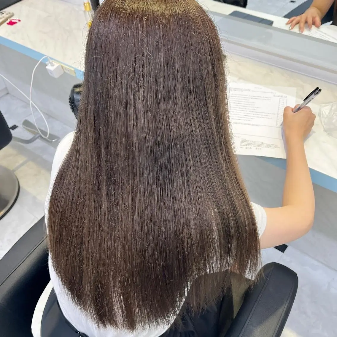 カラー トリートメント 淡色カラー 🫧NAOYA 🫧のヘアスタイル