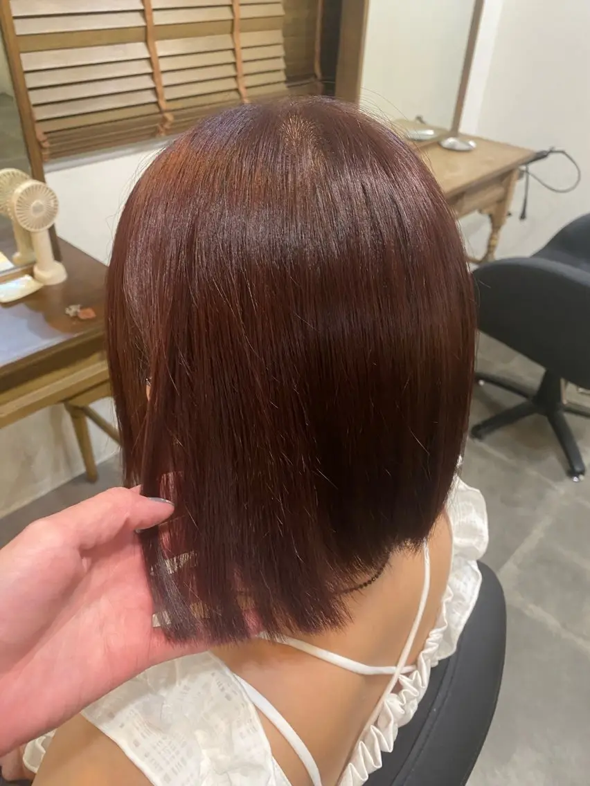ミディアム momoka モデル募集のヘアスタイル