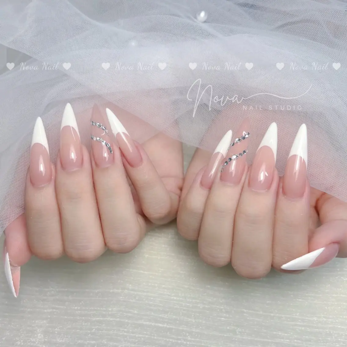 チップ長さだしフレンチ💕🉐5600¥の写真