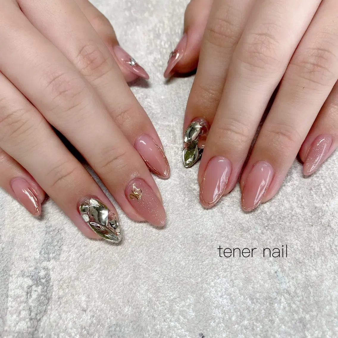 ネイル ワンホンネイル テネルネイル tener nailのネイルデザイン