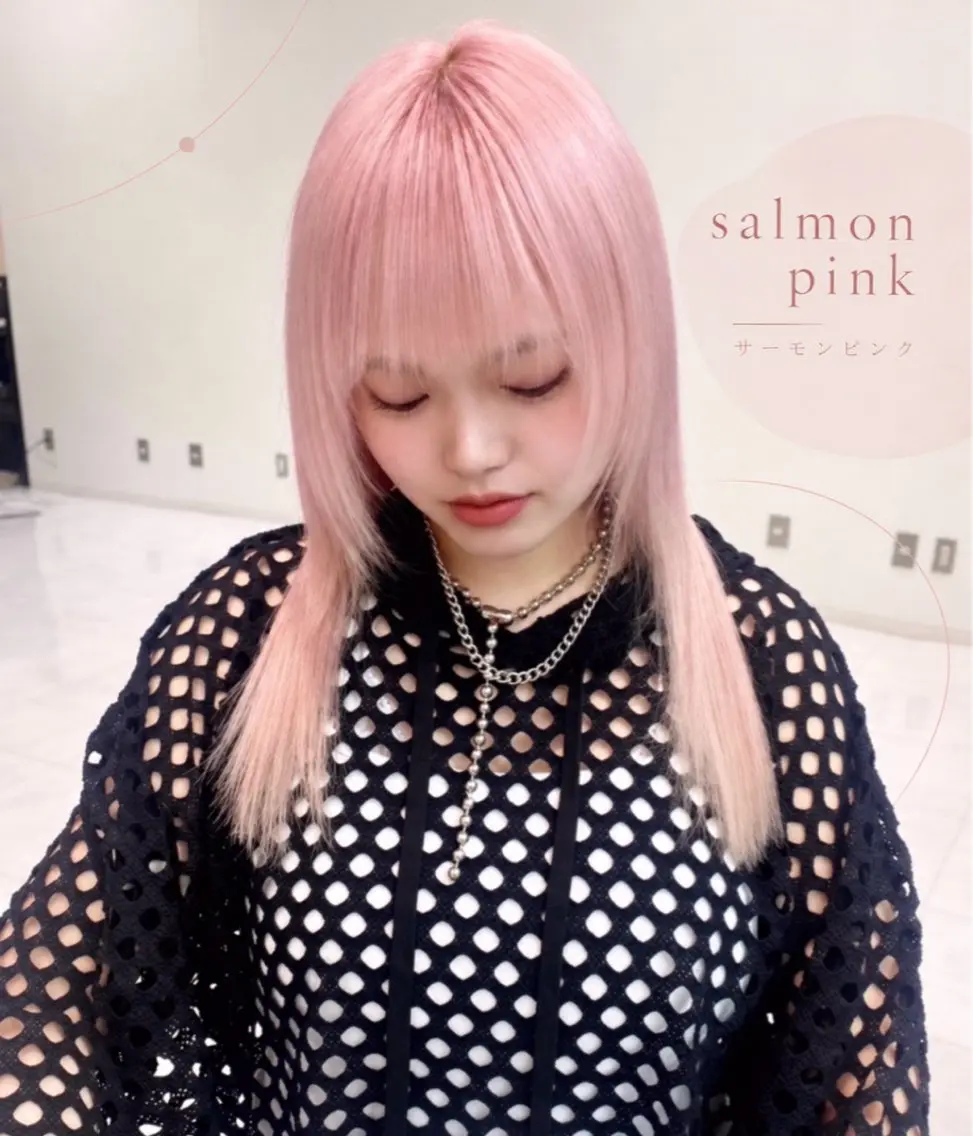 ロング カラー ヘアカラー トリートメント ブリーチ/艶・透け感 カラー🪞YURIAのヘアスタイル