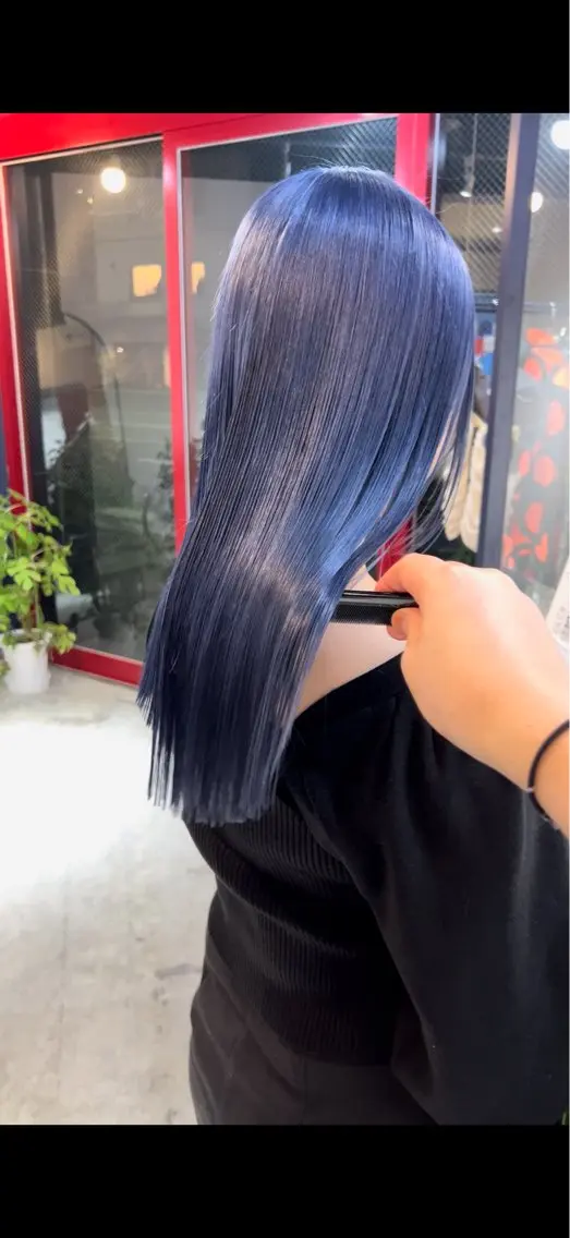 ミディアム ⭐️心斎橋カラーモデ ル⭐️SOUのヘアスタイル