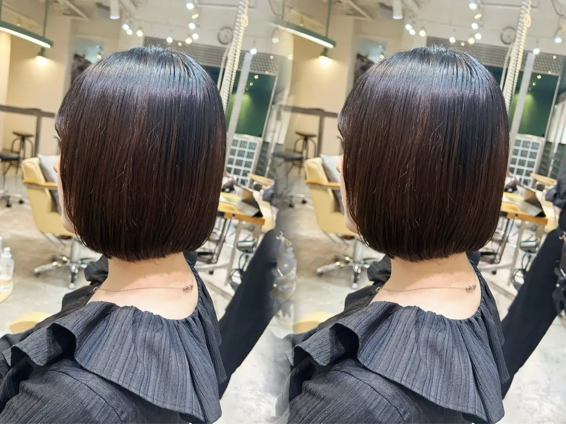 ミディアム ボブ miyou /FILMS🐕🐾のヘアスタイル