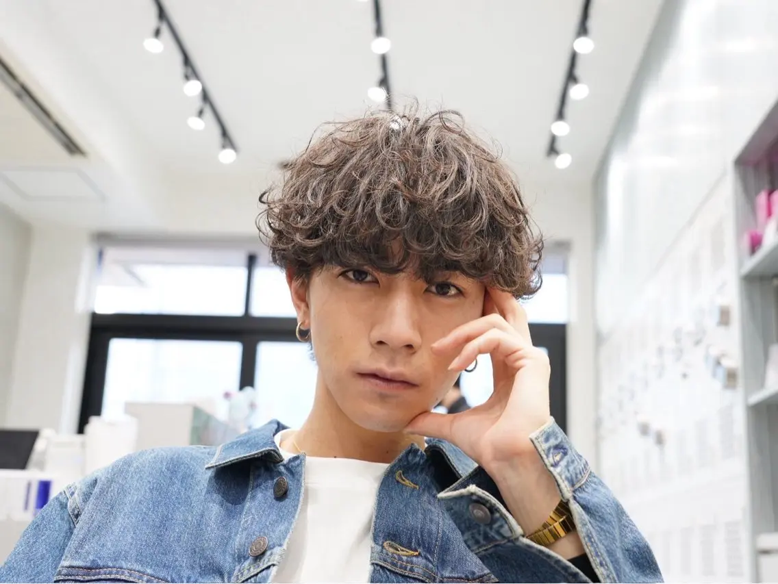 🔥メンズ大人気fifth🔥カット＋波巻きスパイラルパーマ＋2stepトリートメントの写真