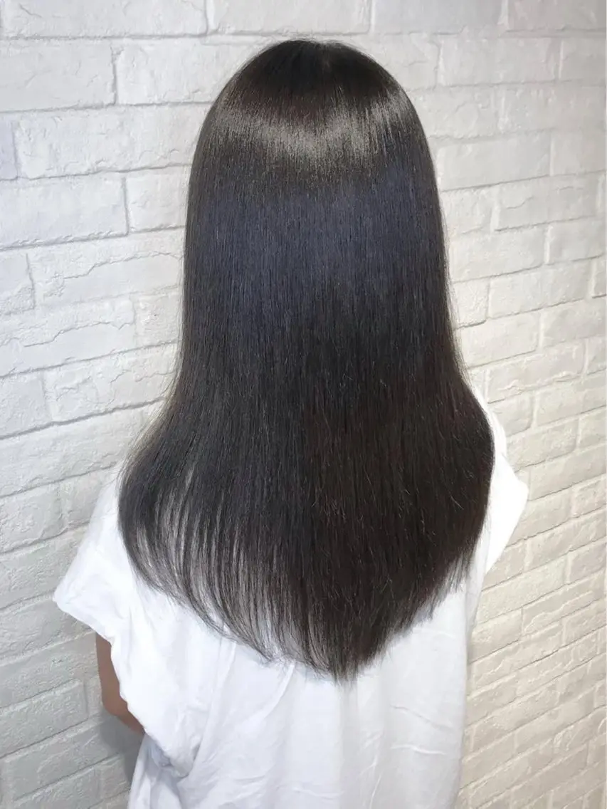 ロング サカノ ナツオのヘアスタイル