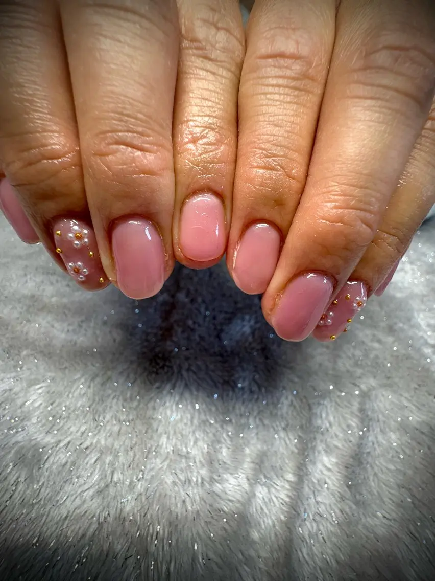ネイル 入学式 卒業式 シンプルネイル ハンドネイル nail.s misatoのネイルデザイン