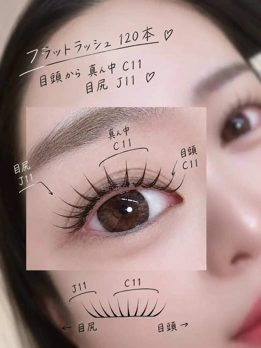 マツエク・マツパ マツエク 束感まつ毛/ 韓国風eye/yuiのマツエク・マツパデザイン