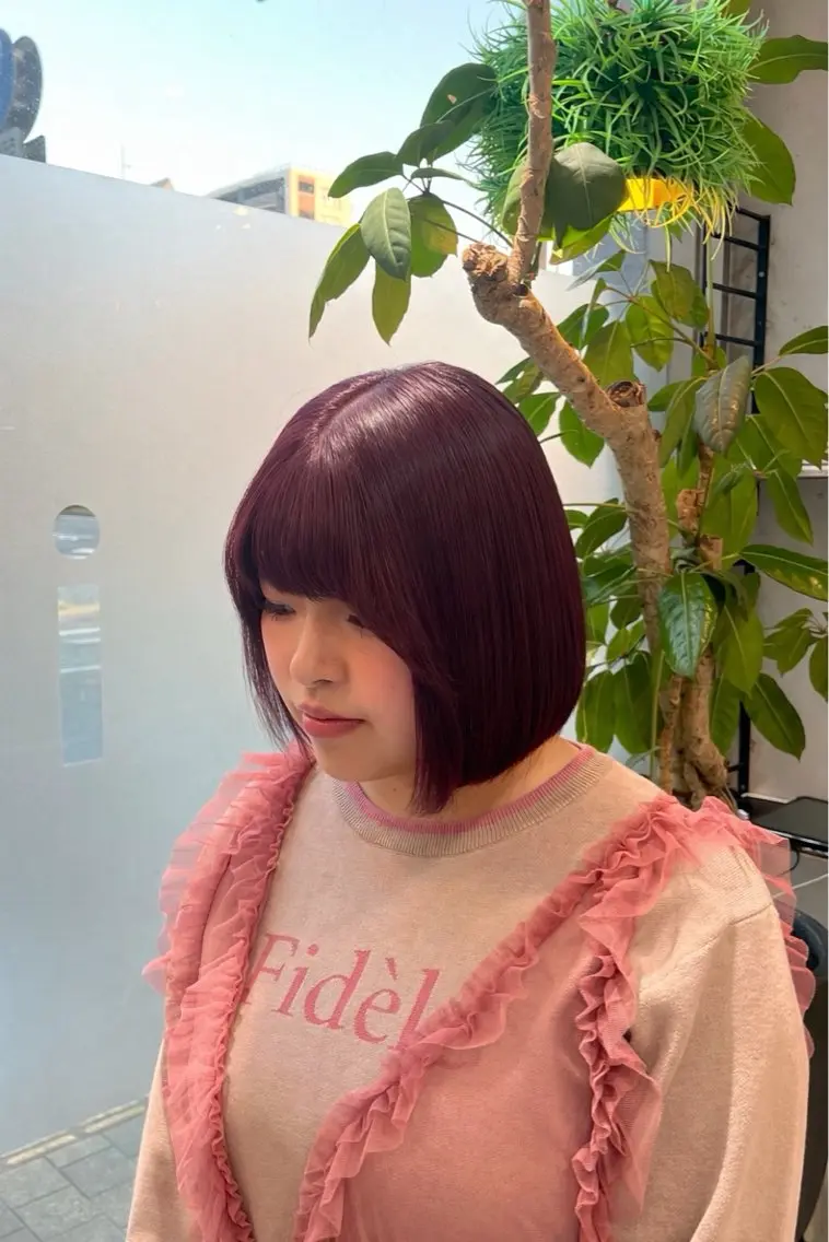 ボブカットモデル+TOKIO3stepトリートメント✨の写真