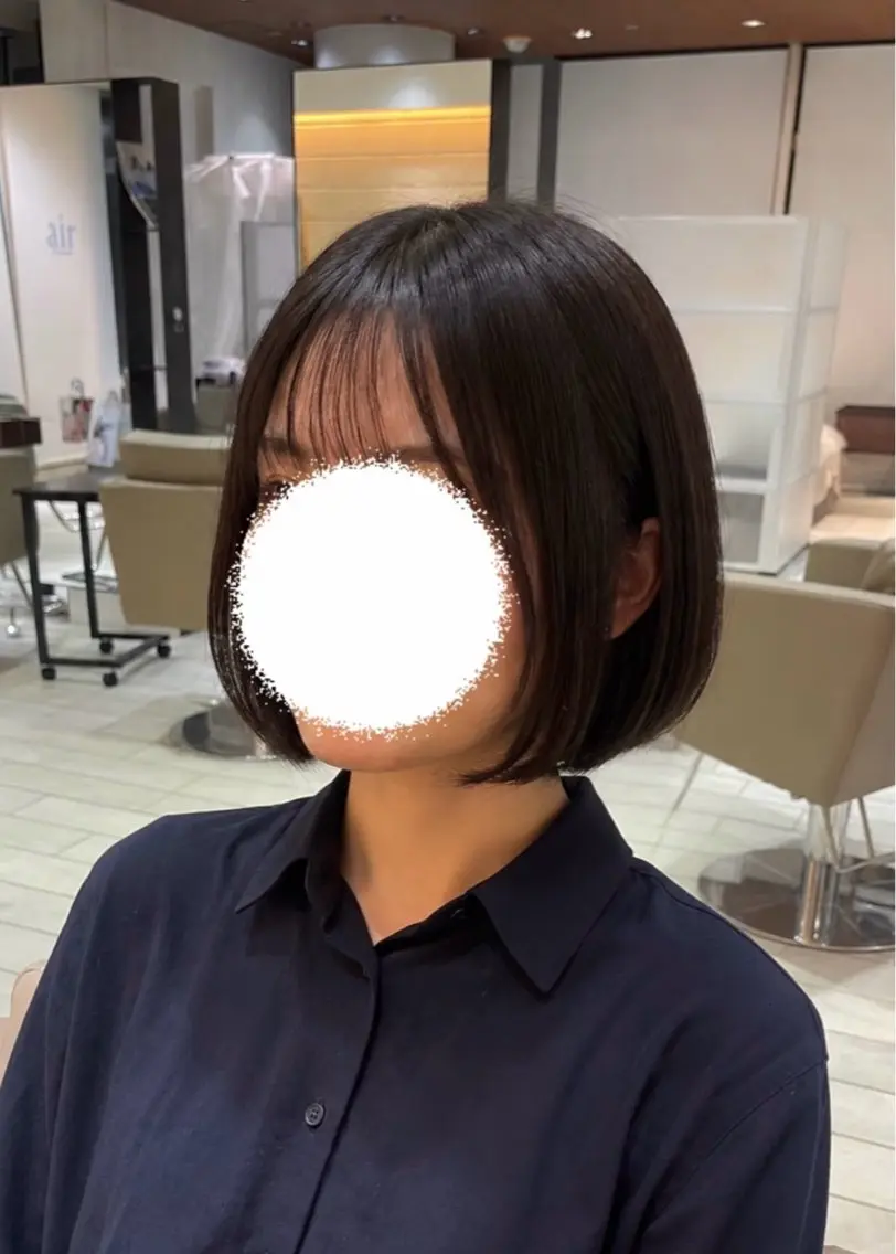 ショート ボブ 【AIR銀座】 園田萌華のヘアスタイル