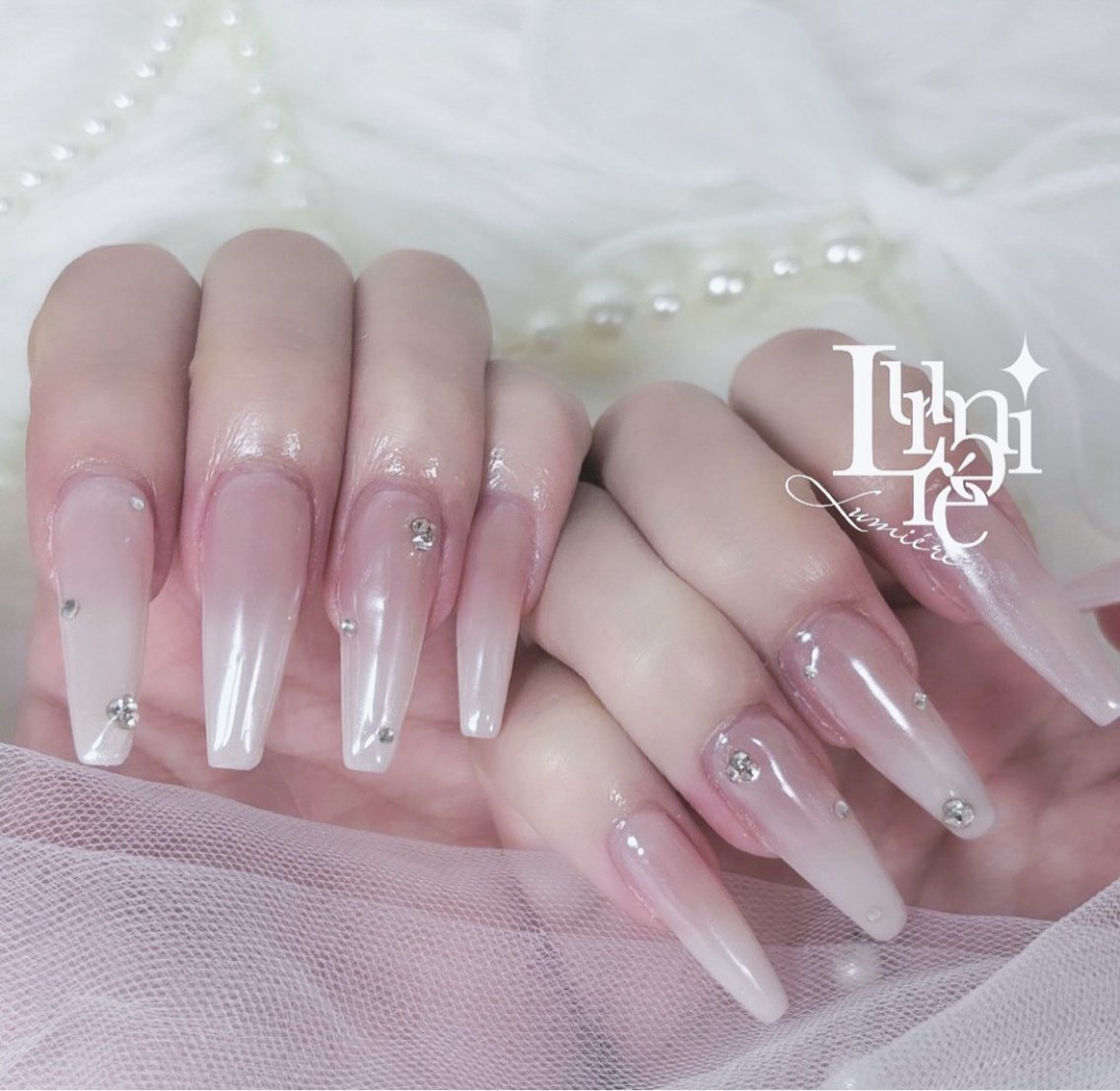 ネイル ハンドネイル Lumière｜ ロングネイル特化のネイルデザイン