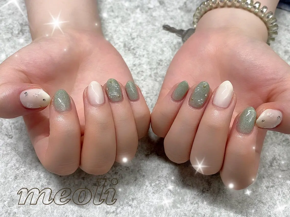 ネイル ハンドネイル nail salon meoli メグのネイルデザイン