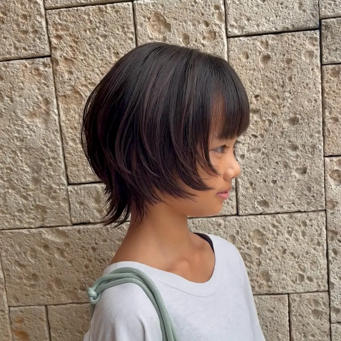ショート キッズ ショートヘア ウルフカット カット 髪質改善 / 縮毛 矯正 /井内亮次のヘアスタイル