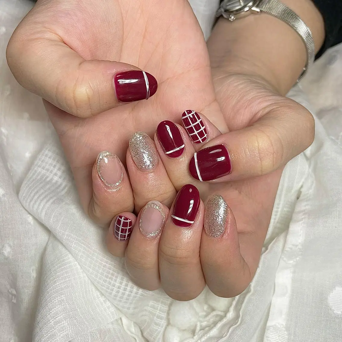 ネイル ハンドネイル Nailsalon BLOOM🌷 山崎のネイルデザイン