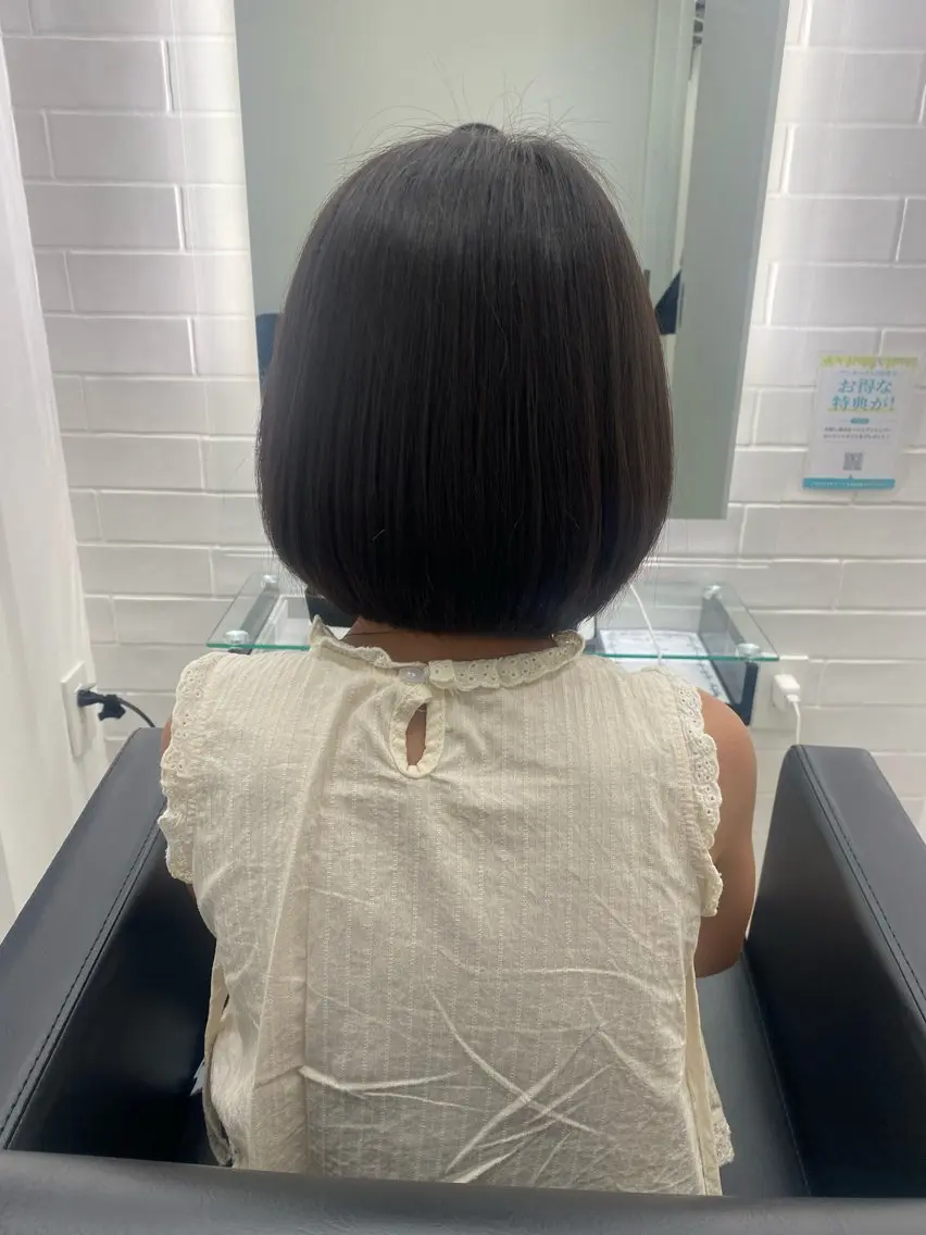 【期間限定価格🌞】カットクイックトリートメント(シャンプーブロースタイリング込み🧴🫧)の写真