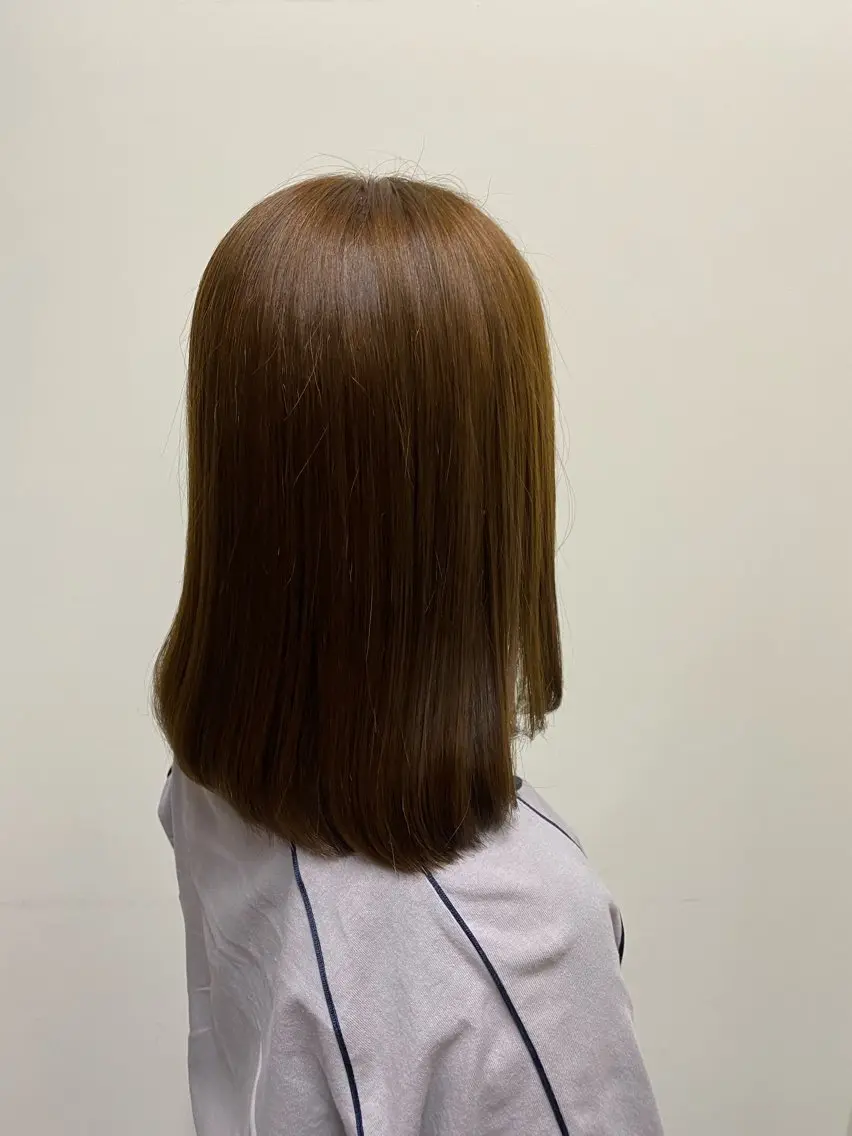 カラー ヘアカラー ミディアムレイヤー/ 艶カラーNorikaのヘアスタイル