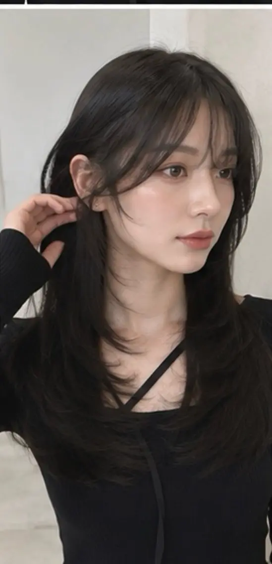 ロング レイヤーカット ロング 似合わせカット メンズ/レイヤーショ ート/似合わせ特化のヘアスタイル