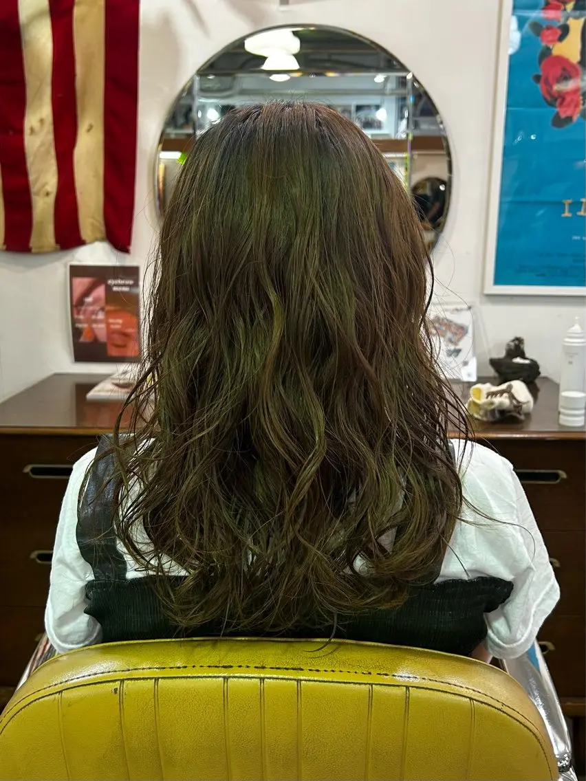 ロング パーマ ボブ/HBL/スパ 🌿NATSUのヘアスタイル