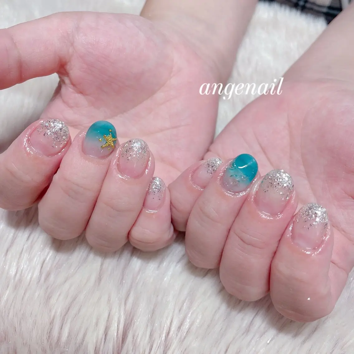ネイル ハンドネイル オーナーネイリスト MAKIのネイルデザイン
