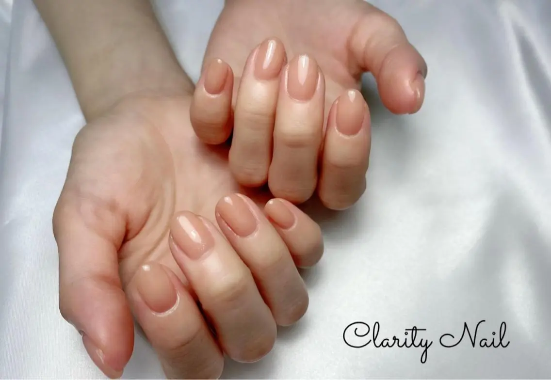 ネイル ワンカラーネイル ハンドネイル Clarity Nailのネイルデザイン