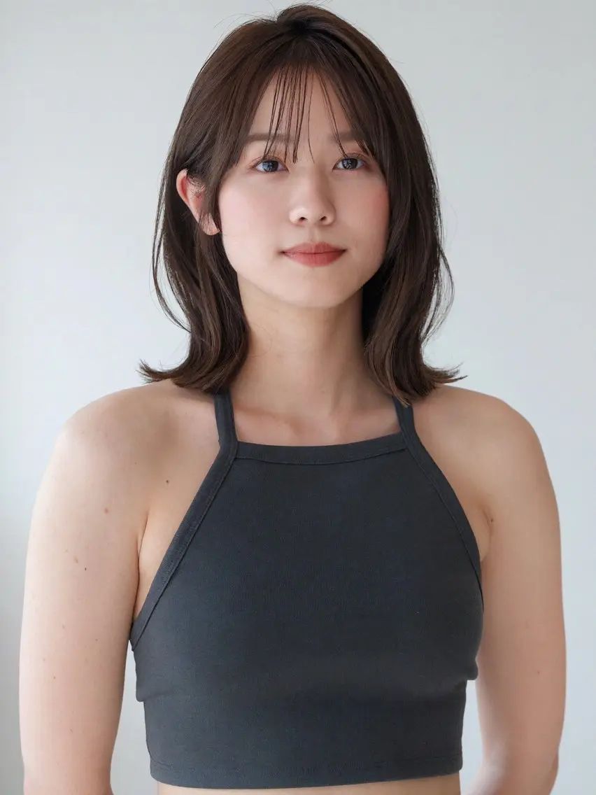 ミディアム ヘアカラー Modek's 西宮 akariのヘアスタイル