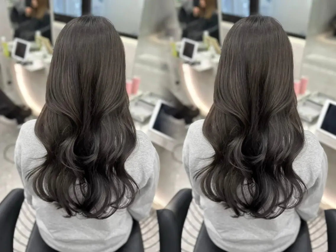 セミロング カット ヘアカラー トリートメント 谷川が作る熊本1🥇 レイヤーカットのヘアスタイル