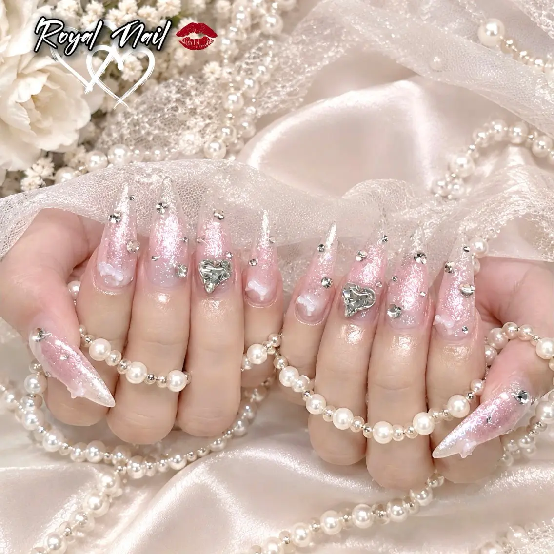 ネイル 韓国ネイル マグネットネイル 持ち込み ハンドネイル RINA Nail_Royalのネイルデザイン