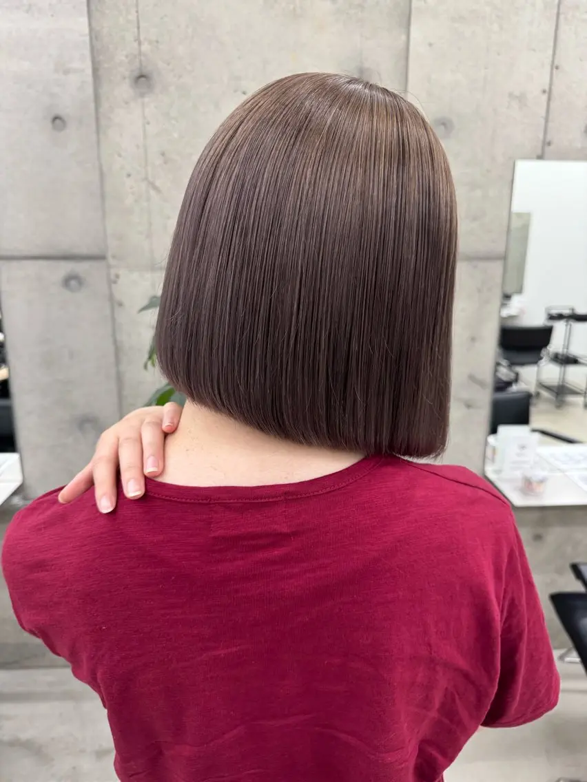 カラー ヘアカラー Asami/名古屋/ ハイトーン/デザインのヘアスタイル