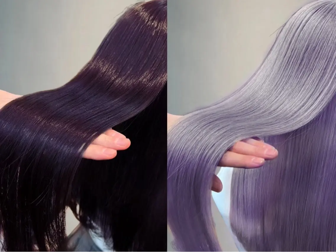 ロング カラー 《髪質改善 UN BLEACH》のヘアスタイル